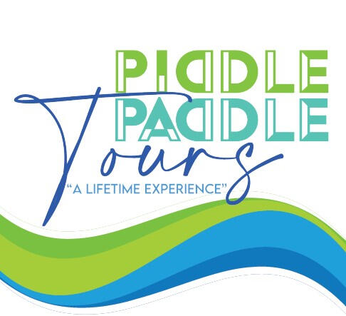 A brochure for Piddle Paddle boat tours.
