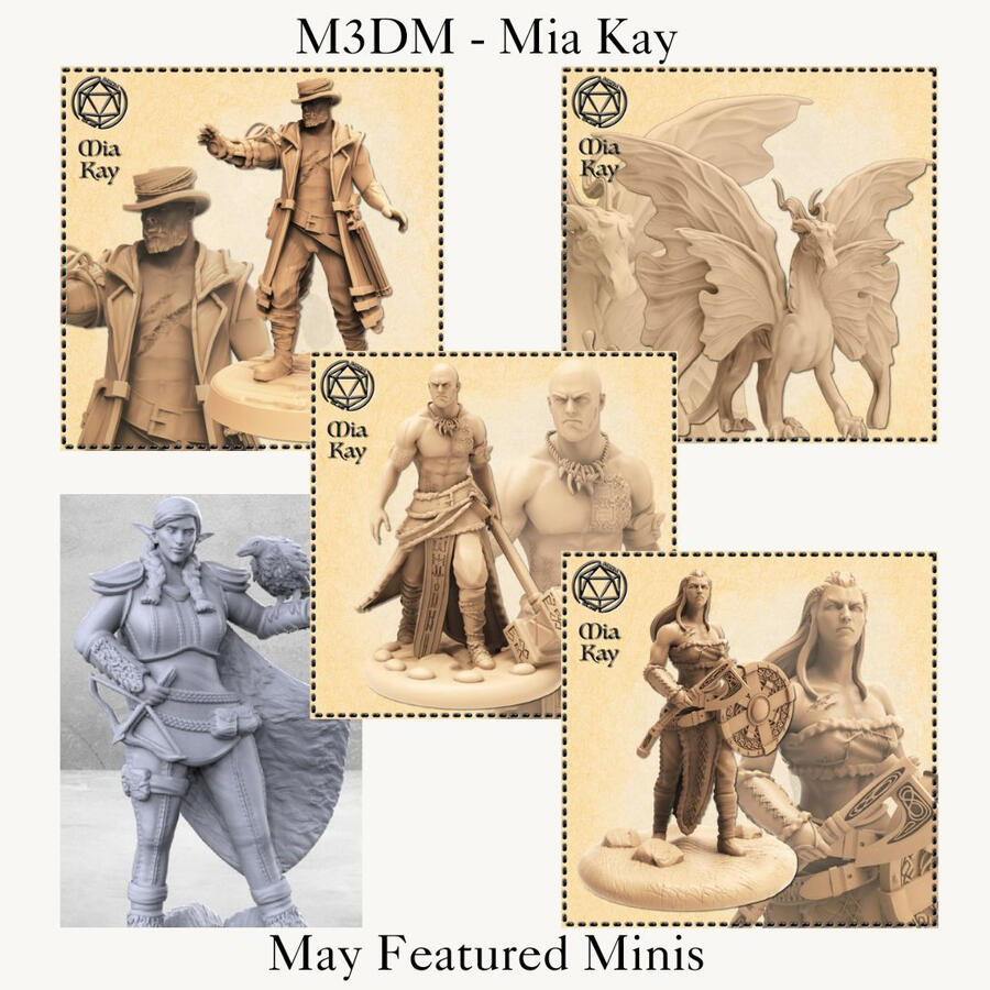 Monthly Featured Prints from M3DM