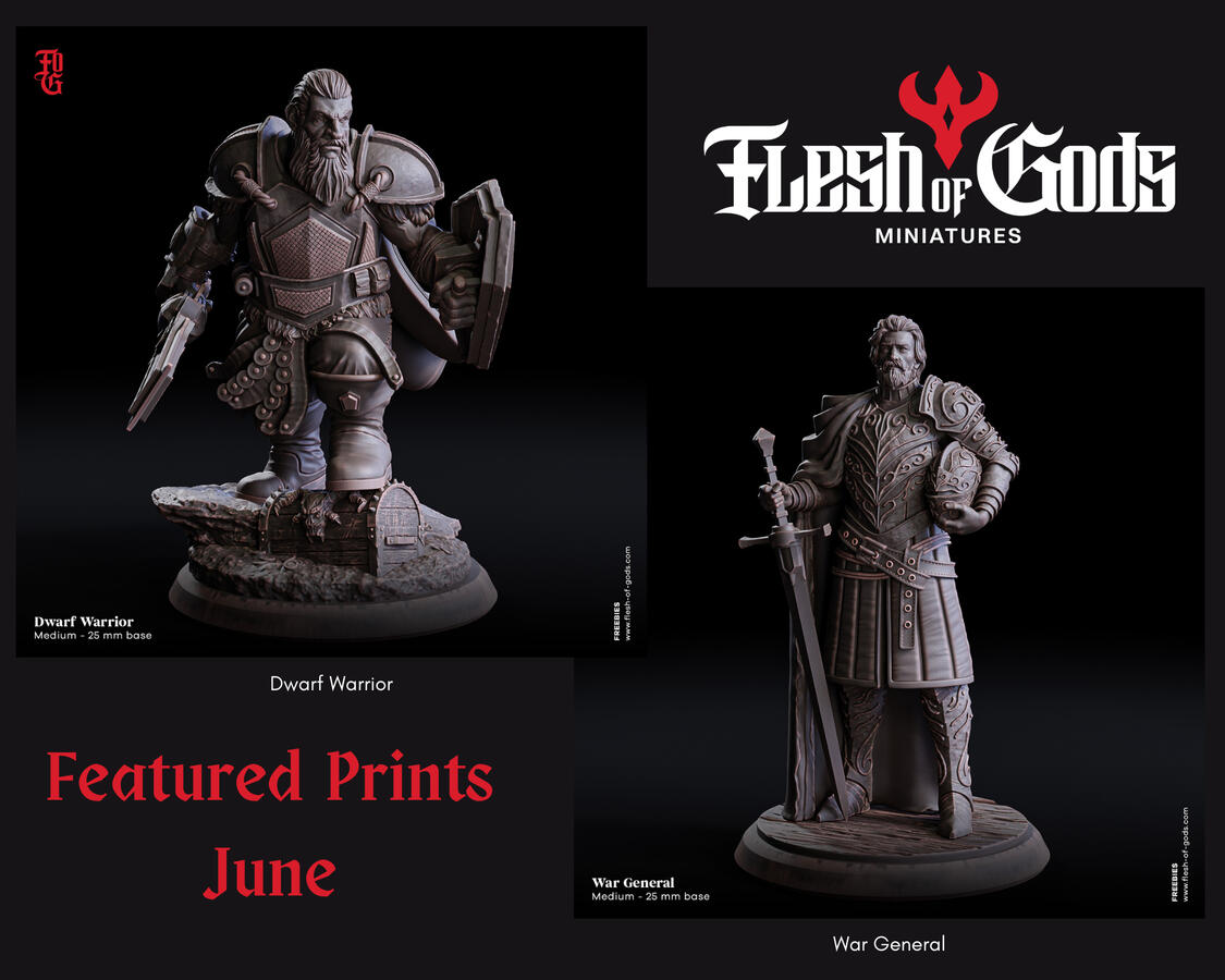 Flesh of Gods featured Monthly Prints