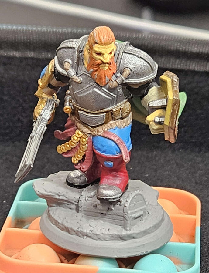 Dwarf Warrior from Flesh of Gods
