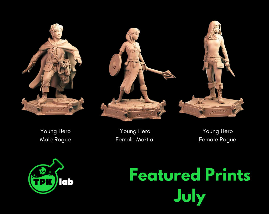 Monthly Featured Prints TPK Lab