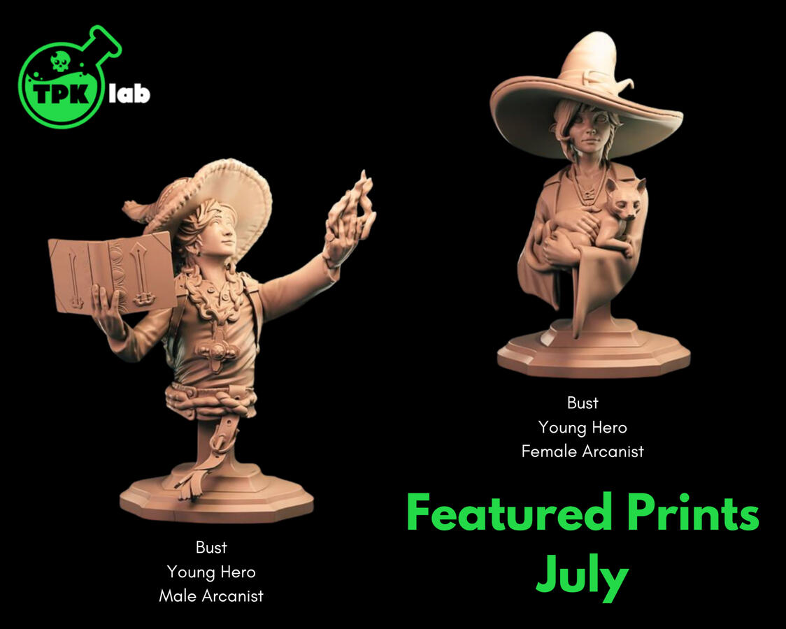 Monthly Featured Prints TPK Lab